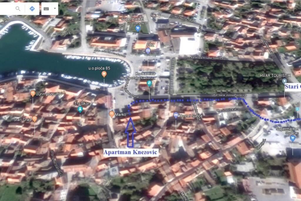 Apartman Knezovic Stari Grad  Esterno foto